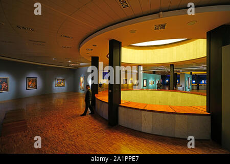 Città del Messico, Messico - 9 SET 2017- Vista del punto di riferimento il Museo di Arte Moderna (Museo de Arte Moderno) in Città del Messico. Foto Stock