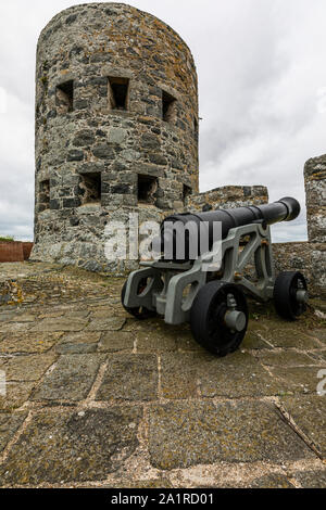 Rousse Torre a Guernsey, Isole del Canale Foto Stock