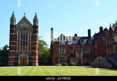 Selwyn College di Cambridge, Gran Bretagna Foto Stock