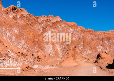 Valle de lla Muerte o Valle Della Morte, anche Valle de Marte o Valle di Marte, Antofagasta, San Pedro de Atacama, deserto di Atacama, Cile, America Latina Foto Stock