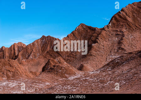 Valle de lla Muerte o Valle Della Morte, anche Valle de Marte o Valle di Marte, Antofagasta, San Pedro de Atacama, deserto di Atacama, Cile, America Latina Foto Stock