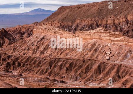 Valle de lla Muerte o Valle Della Morte, anche Valle de Marte o Valle di Marte, Antofagasta, San Pedro de Atacama, deserto di Atacama, Cile, America Latina Foto Stock