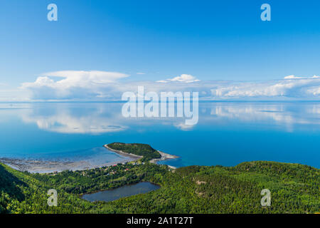 Parc National du bic da Pic-Champlain Lookout (Canada, Quebec) Foto Stock