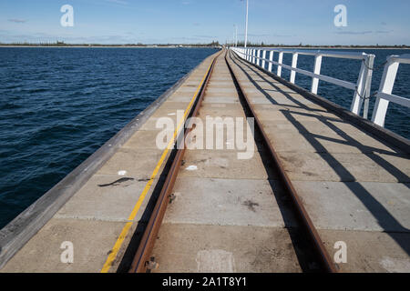 Bussleton Jetty in Australia Occidentale Foto Stock