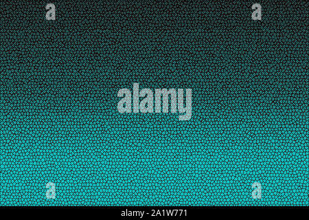 Abstract gradiente verde texture di sfondo con cellule. Texture glitch Foto Stock