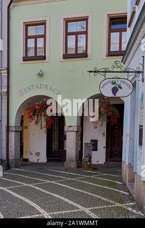 Trutnov Trautenau Repubblica Ceca Sudetenland Foto Stock