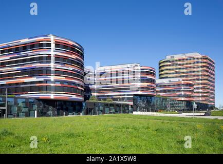 Competente per lo sviluppo urbano e l'ambiente, BSU, Wilhelmsburg, Amburgo, Germania Foto Stock