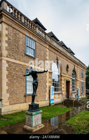 Il museo polare a Scott Polar Research Institute di Cambridge, parte dell'Università di Cambridge fondata nel 1920 come memoriale di Scott spedizione Foto Stock