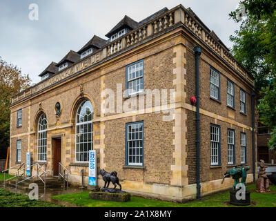 Il museo polare a Scott Polar Research Institute di Cambridge, parte dell'Università di Cambridge fondata nel 1920 come memoriale di Scott spedizione Foto Stock