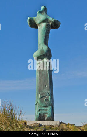 Abstract, Glenkiln statue, Glenkiln, Dumfries and Galloway Foto Stock