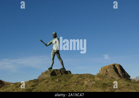 Giovanni Battista, Glenkiln statue, Glenkiln, Dumfries and Galloway Foto Stock