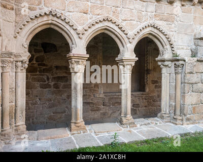 Vista del chiostro di San Francisco Convento Foto Stock