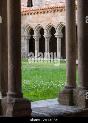 Vista del chiostro di San Francisco Convento Foto Stock