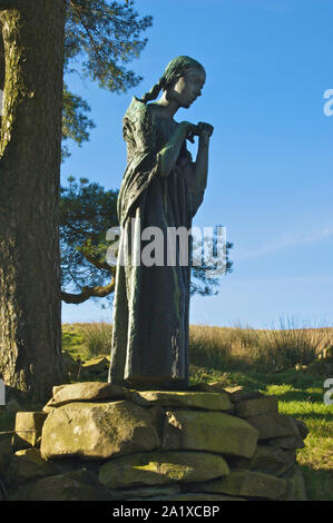 La Visitazione, la Madonna, Glenkiln statue, Glenkiln, Dumfries and Galloway Foto Stock