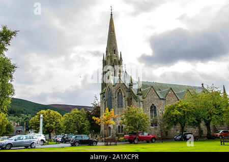 Chiesa Glenmuick. Ballater, Aberdeenshire, Scotland, Regno Unito Foto Stock