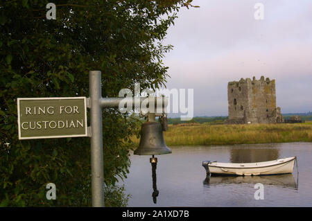 Castello Threave, Archibald Grim's Tower House, Threave NTS, Castle Douglas, SW Scozia Scotland Foto Stock