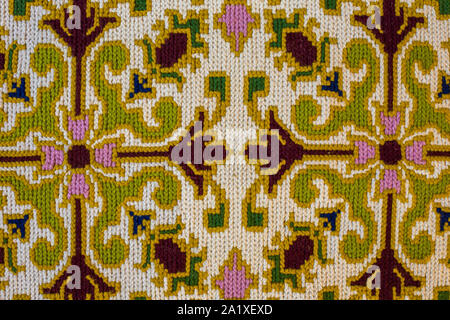 Tappeti fatti a mano realizzati da artigiani brasiliani Foto Stock