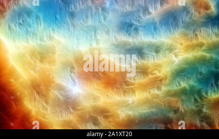 Abstract sfondo colorate generate dal computer 3D illustrazione Foto Stock