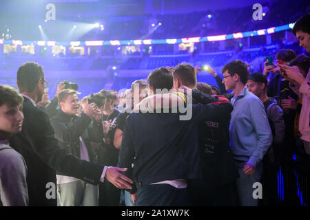 Immagine editoriale di un Counter Strike: offensiva mondiale torneo esports evento. Foto Stock