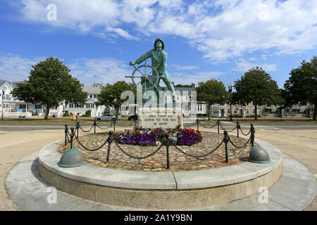 Fisherman's Memorial Gloucester Massachussets Foto Stock