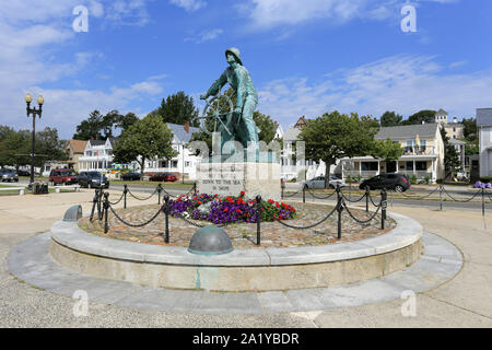 Fisherman's Memorial Gloucester Massachussets Foto Stock