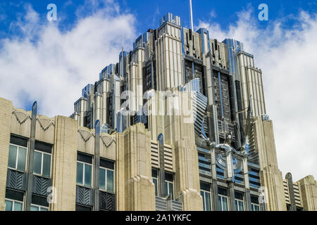 Niagara Mohawk edificio Foto Stock