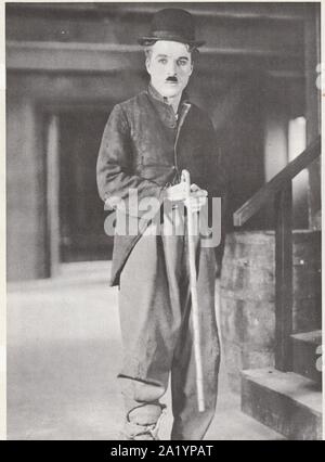 Charles Chaplin (1889-1977), American silenziosa e il suono cinematografico comico, scrittore, direttore del Gold Rush, 1925.. Foto Stock