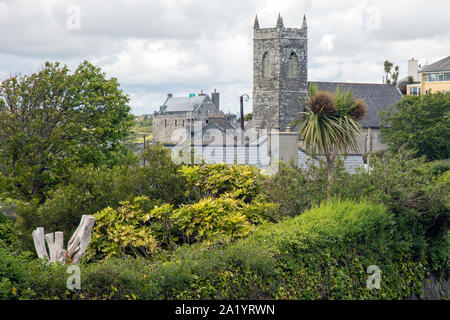 St Matthews chiesa con Dun na Sead in background Baltimore Foto Stock