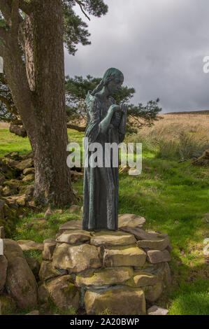 La Visitazione, la Madonna, Glenkiln statue, Glenkiln, Dumfries and Galloway Foto Stock