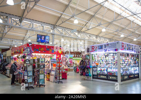 Ingresso al Mercato Bolton, Bolton, Greater Manchester, Inghilterra, Regno Unito Foto Stock