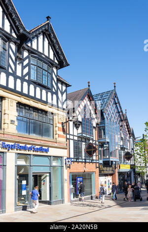 Il Marketgate Shopping Centre, luogo di mercato, Wigan, Greater Manchester, Inghilterra, Regno Unito Foto Stock