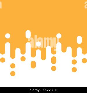 Abstract linee arrotondate halftone background di transizione . Vettore Illustrazione Vettoriale