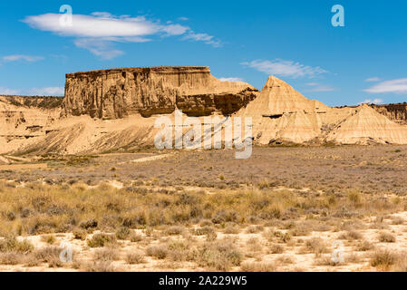 Bardenas Reales Desert, Navarra, Spagna Foto Stock