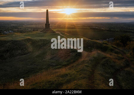 Ham Hill, Yeovil, Somerset, Inghilterra, Regno Unito, Europa Foto Stock