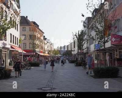 DUEREN, Germania - circa agosto 2019: vista del centro della città Foto Stock