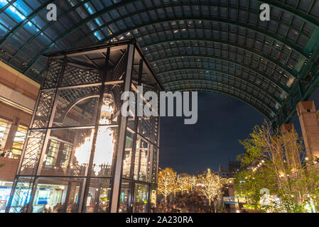 Yebisu Garden Place Winter Festival di illuminazione, famosa luce romantica di eventi, bella vista, popolari attrazioni turistiche, le destinazioni di viaggio fo Foto Stock