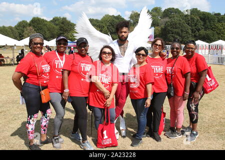 Atlanta, Georgia. 29Sep, 2019. L'atmosfera all'Aids a piedi & Music Festival presso il parco piemontese, Settembre 29, 2019 in Atlanta, Georgia. Photo credit: Walik Goshom/Mediapunch/Alamy Live News Foto Stock