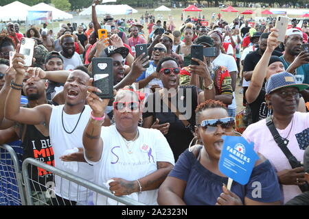 Atlanta, Georgia. 29Sep, 2019. L'atmosfera all'Aids a piedi & Music Festival presso il parco piemontese, Settembre 29, 2019 in Atlanta, Georgia. Photo credit: Walik Goshom/Mediapunch/Alamy Live News Foto Stock