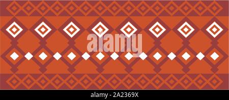 Elegante e la cornice decorativa di indù e di ispirazione araba di vari colori Illustrazione Vettoriale