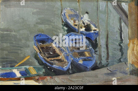 Joaquin Sorolla y Bastida 1863 1923 - Traineras de Pasajes 1904 Foto Stock