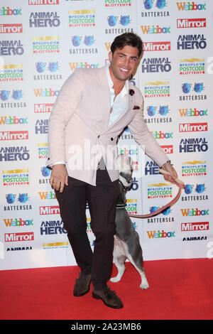 Jack Fincham, specchio eroe animale Awards 2019, in collaborazione con persone di lotteria di Cap e Webbox, Grosvenor House Hotel, Londra, Regno Unito, 30 Septembe Foto Stock