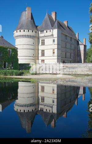 Chateau de L'lslette sul fiume Indre Indre et Loire Francia Foto Stock