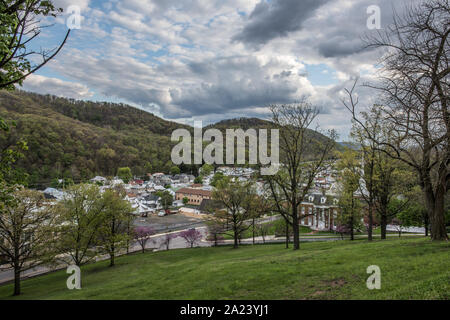 Panoramica del Potomac State College di West Virginia University, due anni di junior college affiliato come una divisione della West Virginia University si trova in De Keyser, West Virginia Foto Stock