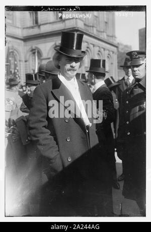 Paderewski Commissione polacco Foto Stock