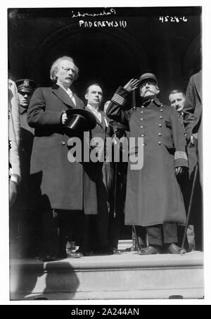 Paderewski Commissione polacco Foto Stock