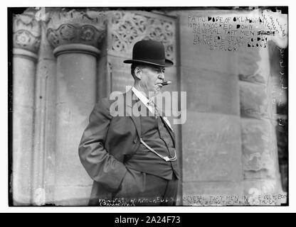 Pat J. Dore, di Oklahoma, che hanno abbattuto diversi Taft uomini nel Colosseo oggi Foto Stock