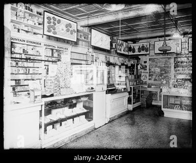 I popoli Drug Store, interno, 7 & M, Washington D.C. Foto Stock