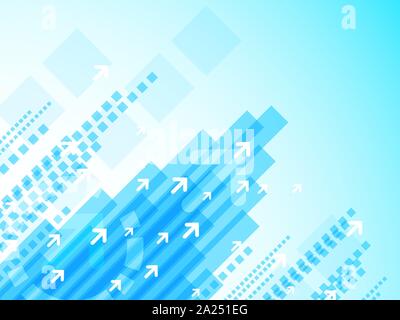 Vettore sfondo astratto di innovazione tecnologica. Illustrazione Vettoriale