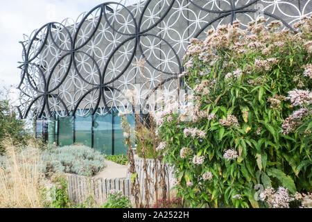 Il giardino segreto,a,i,settimo,pavimento,d,la Biblioteca di Birmingham,Centenary Square,Birmingham,West Midlands,Midlands,l'Inghilterra,UK,GB,Gran Bretagna,l'Europa Foto Stock