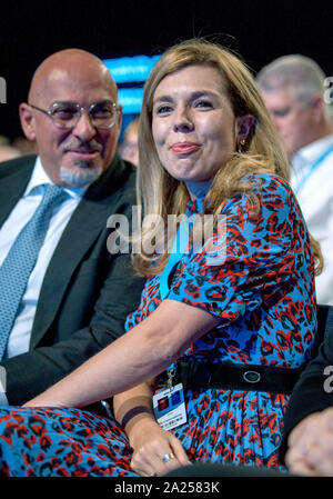 Carrie Symonds al Partito Conservatore conferenza autunnale Foto Stock